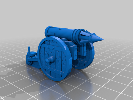 Chaos Dwarf Rocket Launcher | 3d print model
