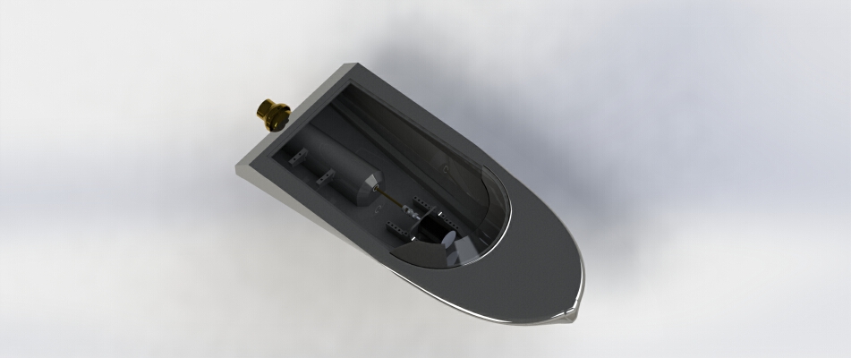 JetFlash Water Jet RC Boat | 3d print model