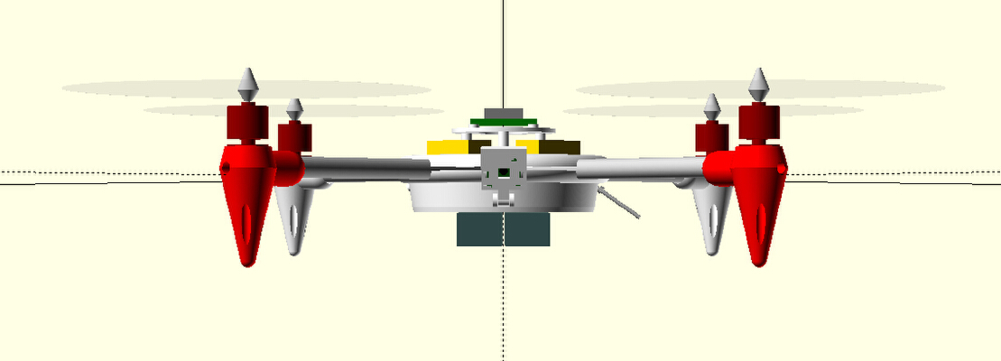 3D printable Quadcopter 500 SJX01D | 3d print model