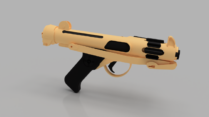 Andor Shoretrooper Blaster Pistol WIP | 3d print model