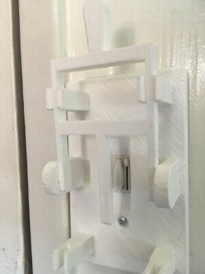 Frankenstein Light Switch for Button Switches | 3d print model