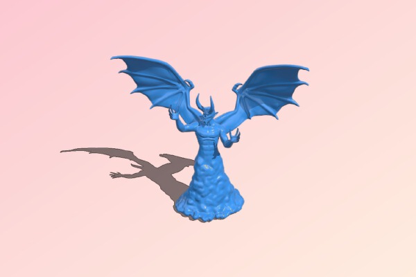 Smoke Demon | 3d print model