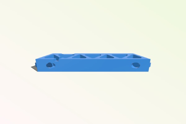 Tronxy X5SA Stabilization Brace near SD Card Reader and USB Port | 3d print model