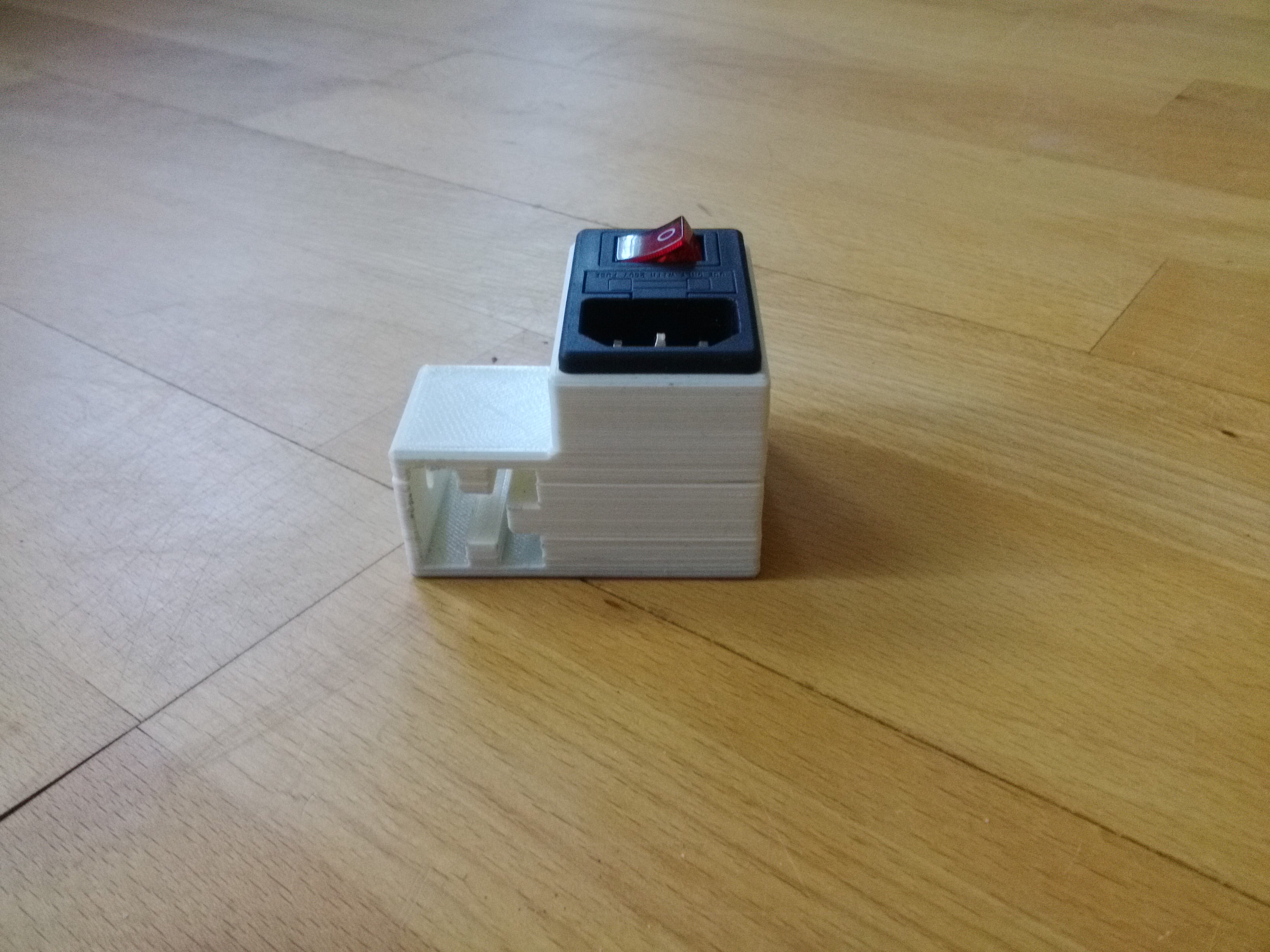 Power switch connector for alu 2020
