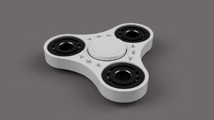 Faster Fidget Spinner | 3d print model