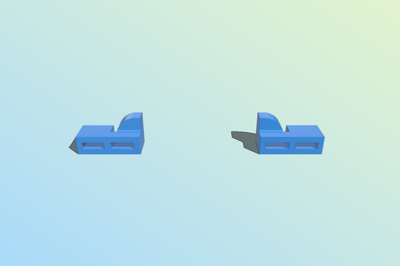 Chiron 3D X-axis belt adapter