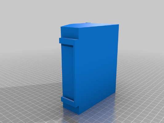 Slatwall Bin | 3d print model