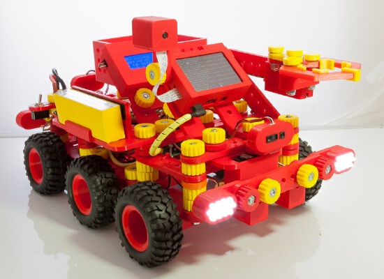 "Neurobot 1" - Arduino, Raspberry Pi, Linux and ROS educational robotics kit | 3d print model