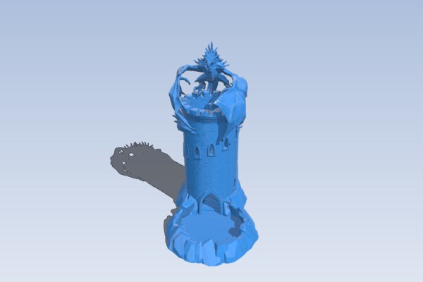 Dice Tower | 3d print model