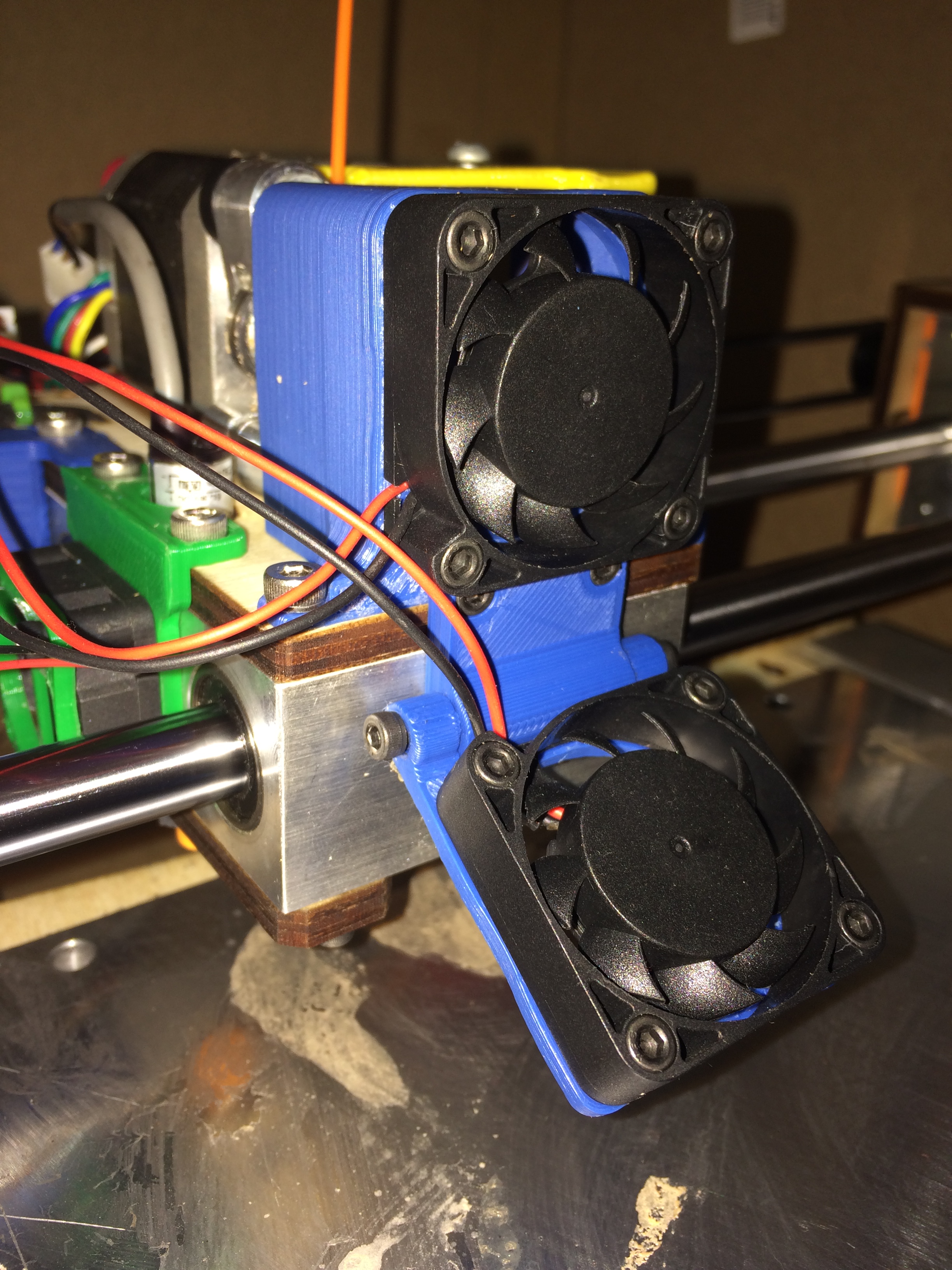 Printrbot Plus 1404 Extruder Fan Mount