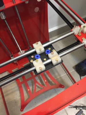 Carro X - 2 Hotend - Soporte - S-BOX | 3d print model