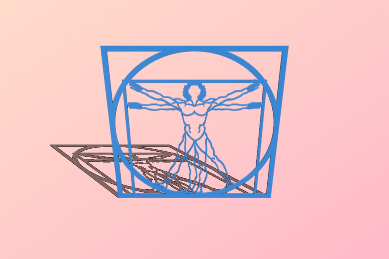 Leonardo Da Vinci Vitruvian Man