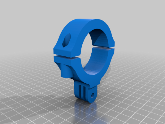 Mazda Mx5 Miata Rollbar GoPro mount | 3d print model