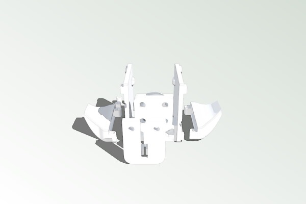 Two Trees Sapphire Mount E3Dv6 and Volcano Version 5 | 3d print model