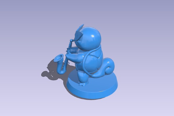 Squirtle – Pokemon | 3d print model