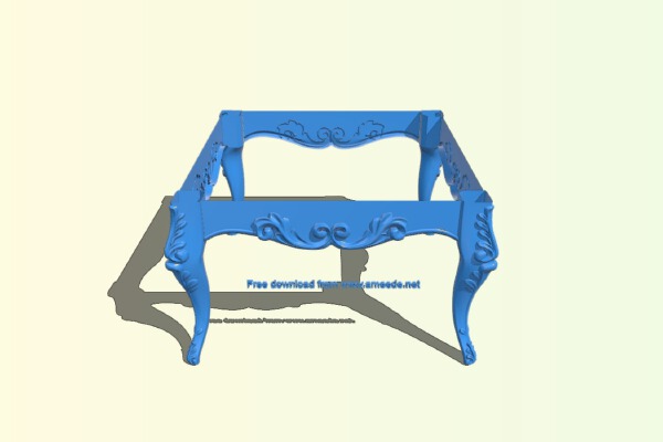 Table legs and chairs | 3d print model