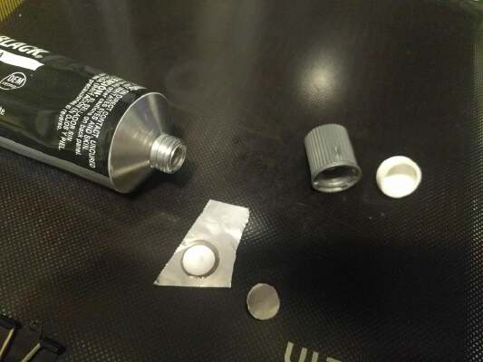 silicone tube cap metal liner | 3d print model