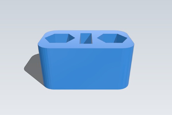 Timing Belt GT2, Printrbot Simple Tension Block 2.1mm | 3d print model