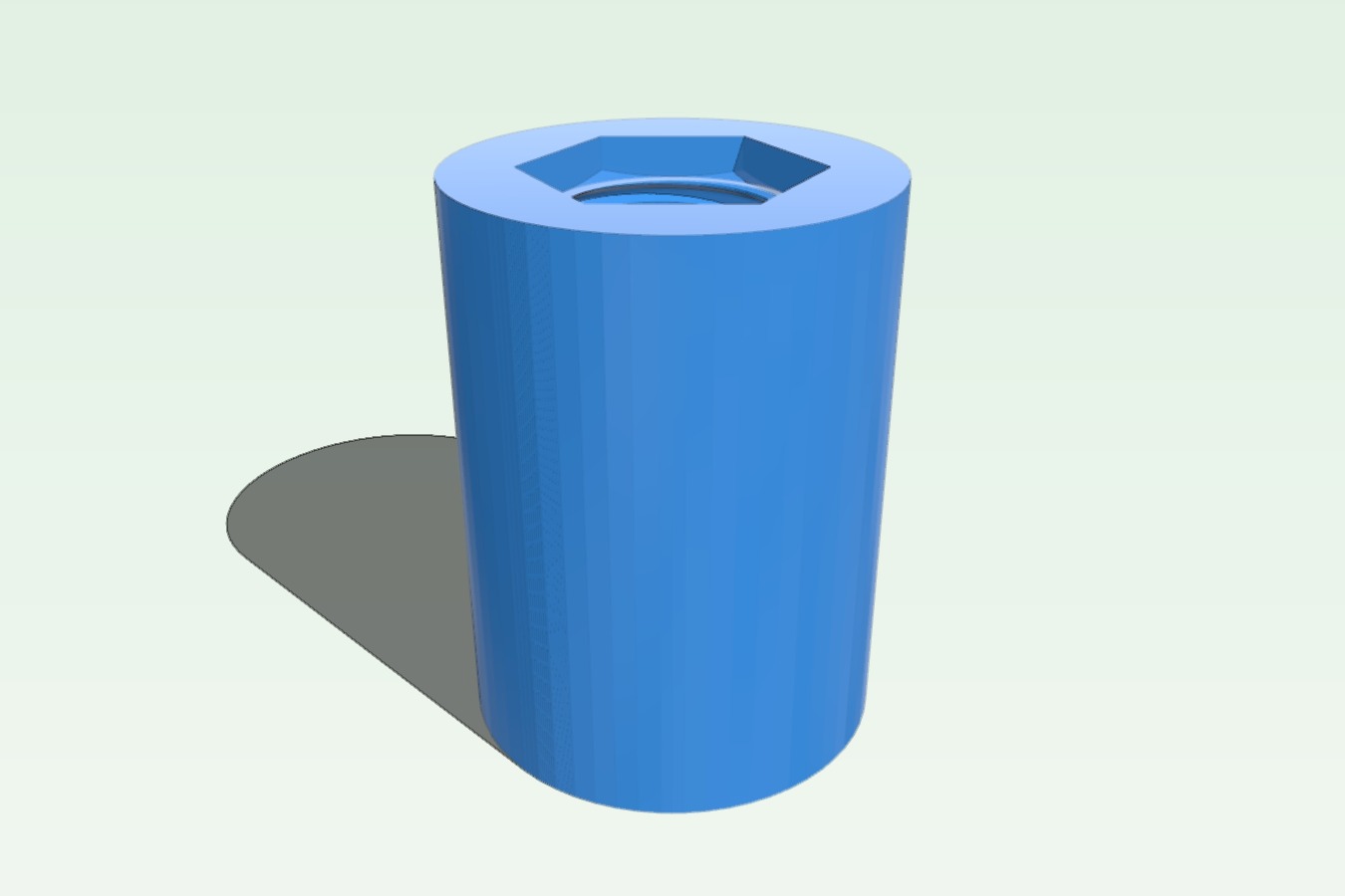 High Flow Mini Shower Head withSpreading Pattern. Fast Easy print.