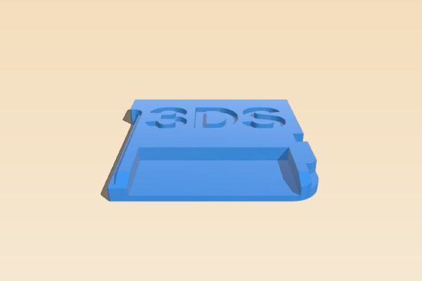 Nintendo 3DS Blank Cartridge | 3d print model