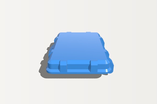 Small items organizer - Blank Lid | 3d print model