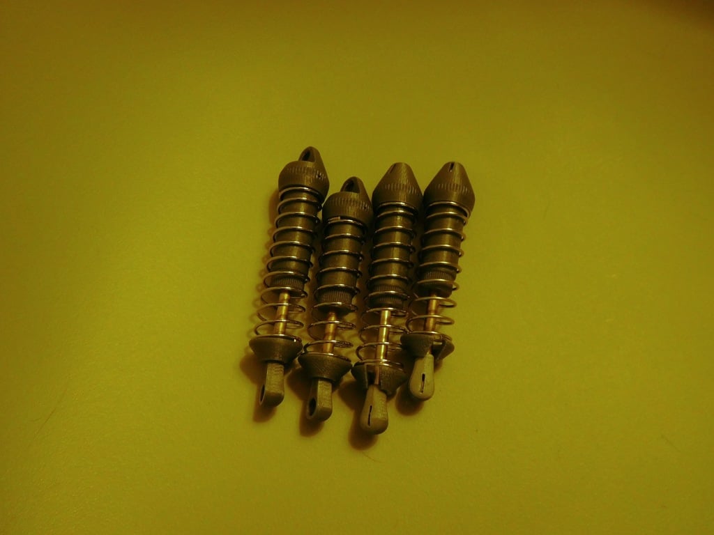 Oil shocks for 1_10 scale RC cars