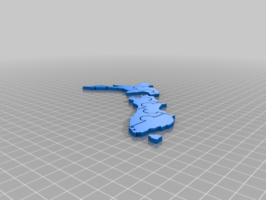 New Zealand Puzzle | 3d print model