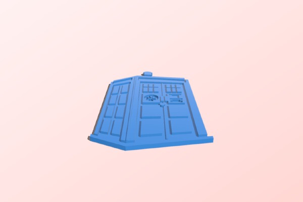 Fixed Tardis & Dalek Stamps | 3d print model