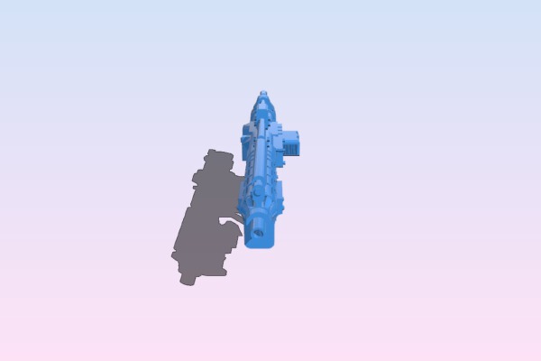E-5 Blaster | 3d print model