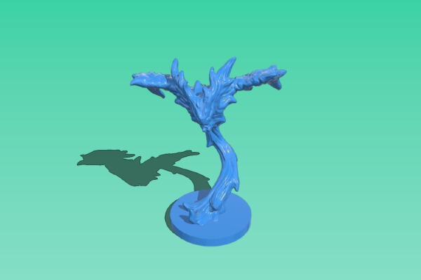 Blazing Bat | 3d print model