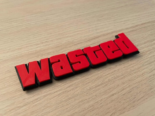 "Wasted" GTAV | 3d print model