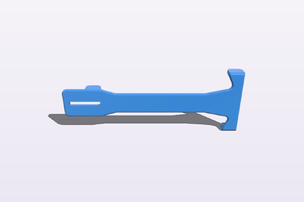 Soporte coche slot 120mm | 3d print model