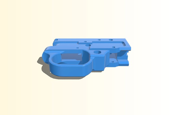 RUGER 10_22 Dummy Trigger Housing | 3d print model