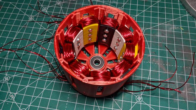 3D-Printed BLDC (Brushless DC Motor) | 3d print model
