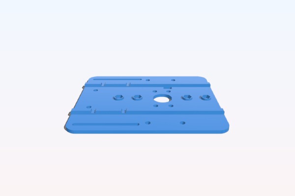 Variant Chassis for Drawing Bot | 3d print model