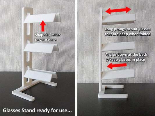 Universal Glasses Stand | 3d print model