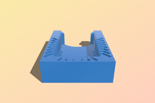 Socket ESP8266 (ESP12E) | 3d print model