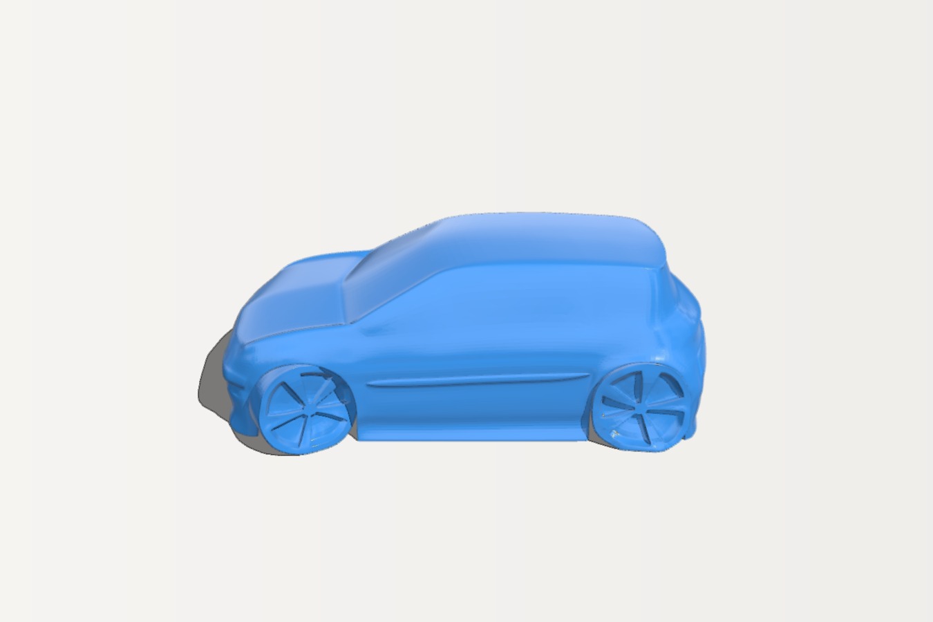 Cartoony Renault Megane
