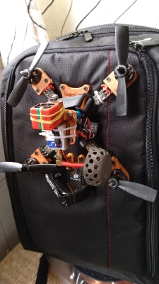 Backpack Plug Bundle Mount_Hang buckle  Strap for FPV Drones Quadcopter Case Bag | 3d print model