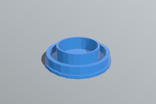 Microwave Networks Proteus 35 GHz ODU Cap Antenna | 3d print model