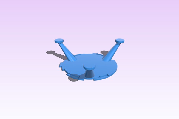 Ubiquity UAP-AC-LITE UFO Legs | 3d print model