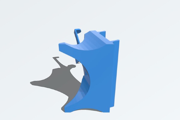 Ugreen wireless charger stand | 3d print model