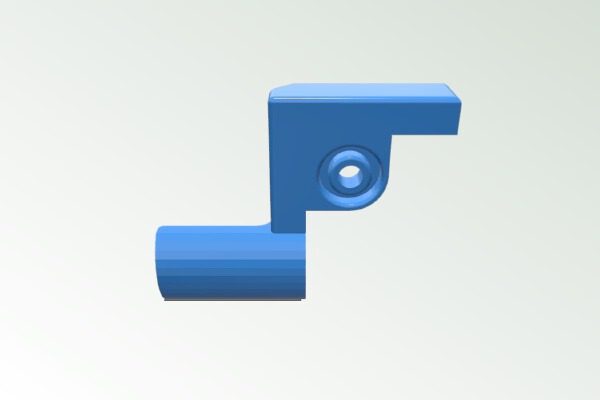 Y-Axis Chain Deflector | 3d print model