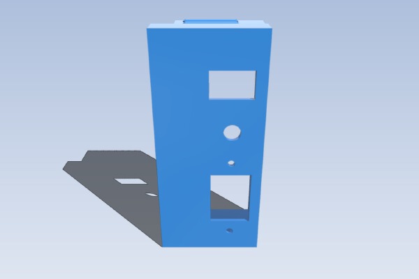 12V PSU cover | 3d print model