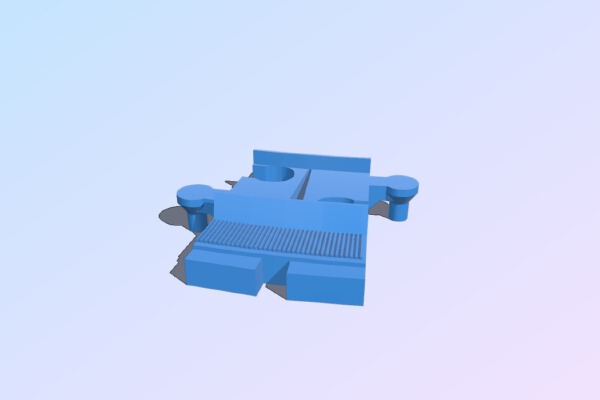 Duplo Train quarter curved - viertel Kurve | 3d print model