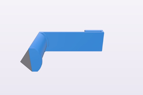 Side Spool Holder (Makerbot Z18) 1KG spool Colorfabb or Robosavvy | 3d print model