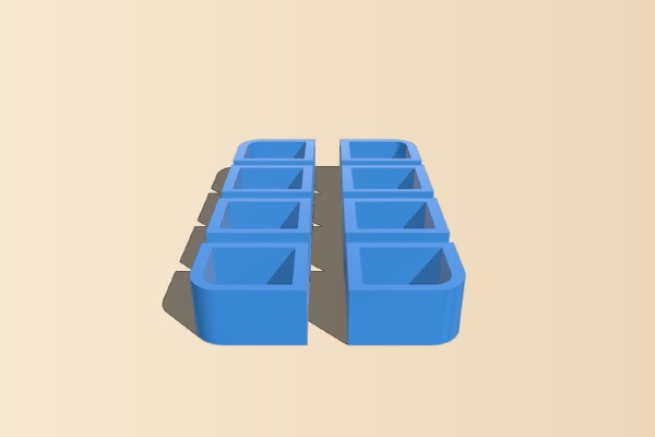 Watercolor palette | 3d print model