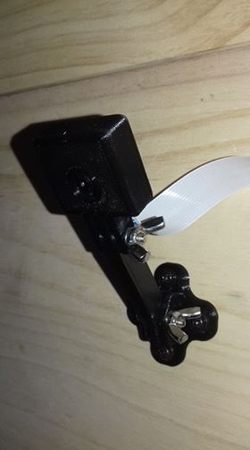 Raspberry Pi camera wall mount
