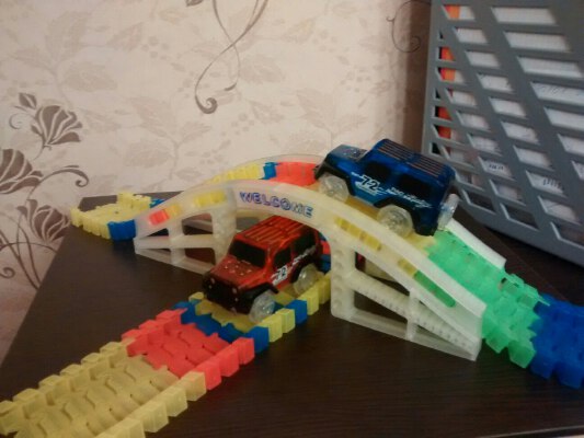 Bridge for Chinese Magic Track | 3d print model