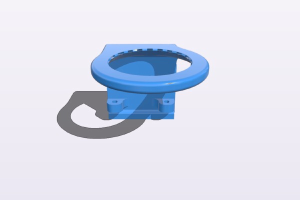 Fan-duct E3d Printhead | 3d print model